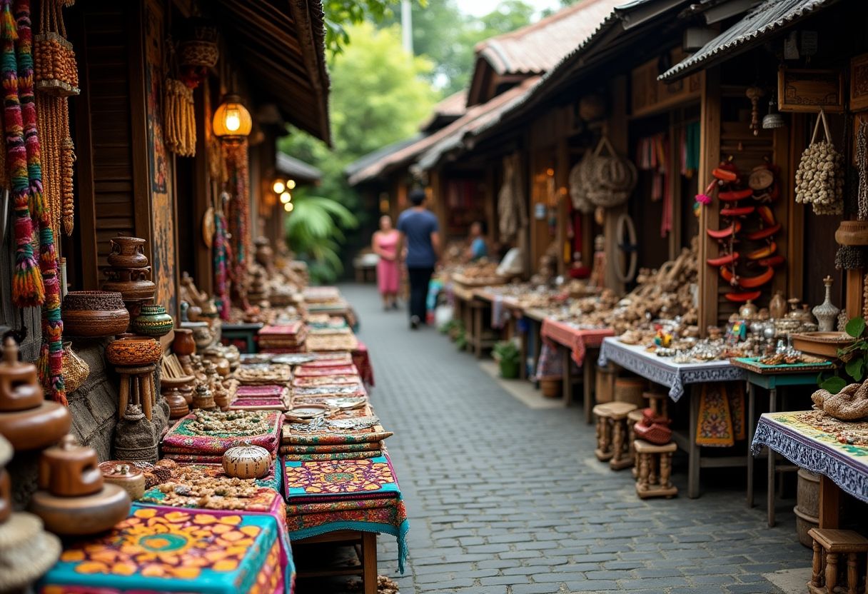 Les marchés locaux de Bali : où trouver des souvenirs uniques